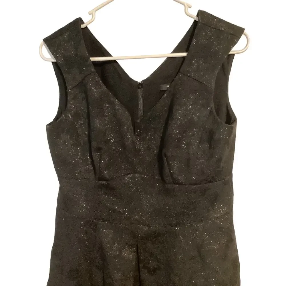 1149  Nanette Lepore Black Dress Lined Mini Size 6